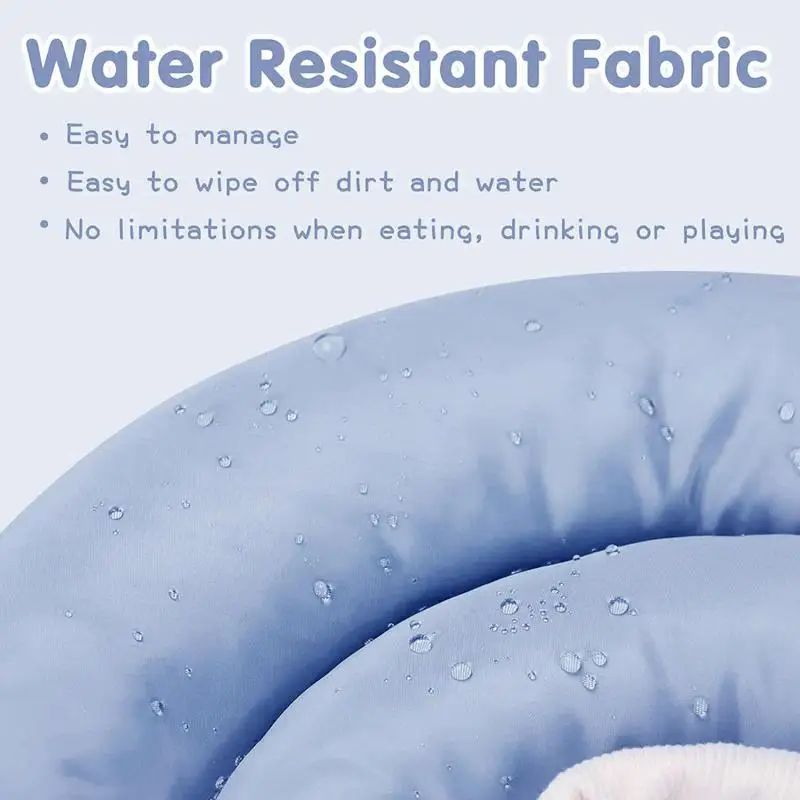 Elizabethan Collar Cute Cat Cone Collar Dog Elizabethan Collar Adjustable Wounds Recovery Collar Waterproof Dog &amp; Cat Neck Cones